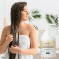 thumbnail image 5 of Ginger Lily Farms Club & Fitness Moisturizing Conditioner for Dry Hair, 100% Vegan & Cruelty-Free, Fragrance Free, 1 Gallon (128 fl oz) Refill, 5 of 7
