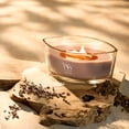 thumbnail image 4 of WoodWick Patchouli Crème Scented Ellipse Candle with Crackling Hearthwick Flame, Great for Gifting, Burns up to 40 Hours, 16 oz, 4 of 5
