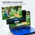 thumbnail image 6 of BOIFUN 17.5'' Portable DVD Player with 15.6'' Large HD Swivel Screen, 6 Hours Battery Life, Support Multiple Disc Formats, Kids DVD Player for Car, 6 of 13