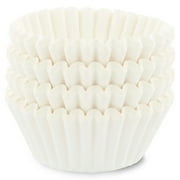 Great Value Mini Cupcake Liners, White, 100 Count