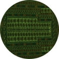 thumbnail image 1 of Ahgly Company Indoor Round Persian Green Traditional Area Rugs, 8' Round, 1 of 1