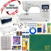 Juki F600 Computerized Sewing Machine with 8 inch Throat (Deluxe Model) w/ Sewing essential Bundle