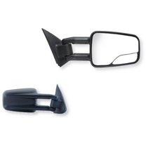 62049-50G - Fit System 99-07 Cadillac Escalade, Chevrolet Avalanche, Silverado, Suburban, Tahoe, GMC Sierra, Yukon, towing Mirror, w/spot Mirror, OEM Style Towing, Pair - check for fitment