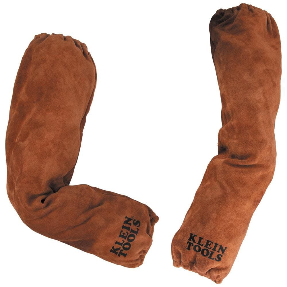Klein Tools Flame-Resistant Leather Welding Sleeves