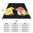 thumbnail image 3 of Vsdgher Hello Summer Gnome Ultra-Soft Micro flannel Blanket Throw Blankets for Couch Sofa, Bed (4 sizes)-50"x40", 3 of 7