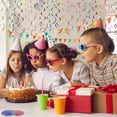 thumbnail image 3 of Colorful Ceiling Swirl Foil Decorations 30 Pcs- Hanging Swirls/Streamers Party Decorations in 6 Colors for Weddings, Birthdays, Graduations, Christmas - Easy to Assemble, Indoor & Outdoor Use, 3 of 4
