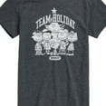 thumbnail image 3 of Peanuts - Snoopy And Friends Team Holiday Spirit - Men's Short Sleeve Graphic T-Shirt, 3 of 6