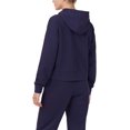 thumbnail image 3 of Fila Marina Women's Cropped Fleece Drawstring Pullover Hoodie, 3 of 4