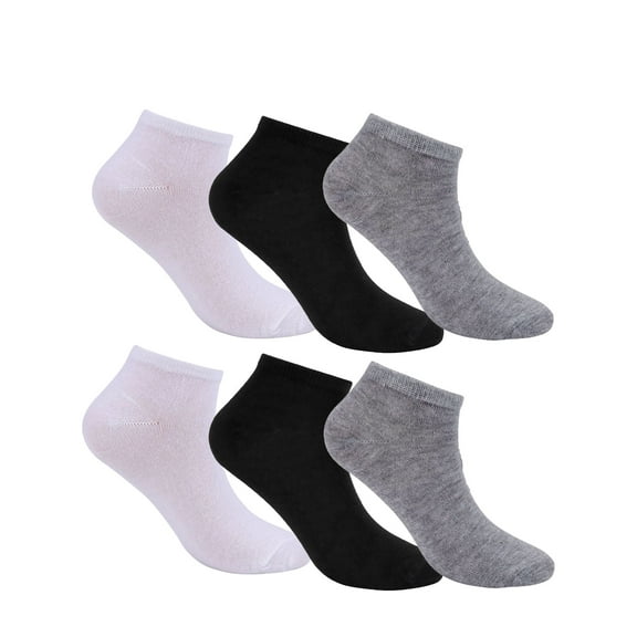 Luxtrada Mens Womens Bamboo Ankle Socks Thin Soft Low-Cut Lightweight Breathable Sock Solid Casual Socks 3 Pairs