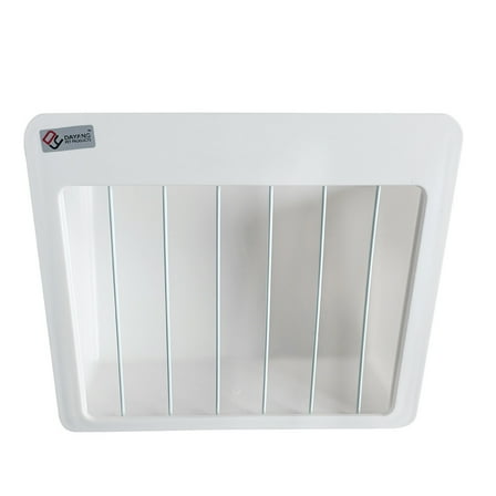 OUNONA Bunny Feeder White Hanging Rack for Rabbit Food Storage Durable Cage Accessory