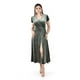 thumbnail image 1 of Vestido envolvente de terciopelo Roman Fashion /Juvenil, 3836 (Verde militar) verde oscuro M, 1 of 4