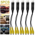 thumbnail image 1 of 5 Uds USB A CVBS RCA Cable Vídeo 2 Accesorios Radio Coche, 1 of 8