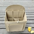thumbnail image 3 of Felt Backpack Organizer, Mini Purse Organizer Insert with Multiple Pockets, Lightweight Small Backpack Insert for Neat Storage, 3 of 6