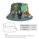 thumbnail image 2 of Wonderoos Sombrero bucket para adultos, gorra de protección solar, sombrero de pescador plegable para viajes al aire libre, pesca y actividades de verano, 2 of 6