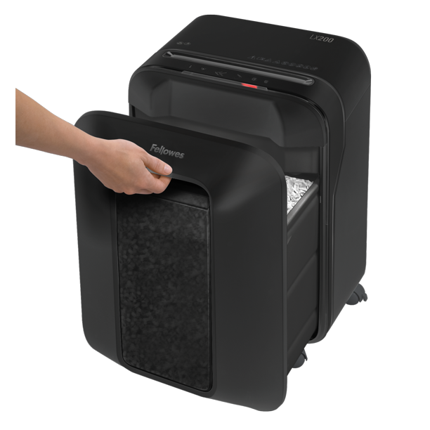 Fellowes Powershred LX200 MicroCut Paper Shredder, Black