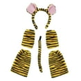 thumbnail image 3 of Juego de orejas y cola de Tigre negro amarillo para niños, 3 of 9