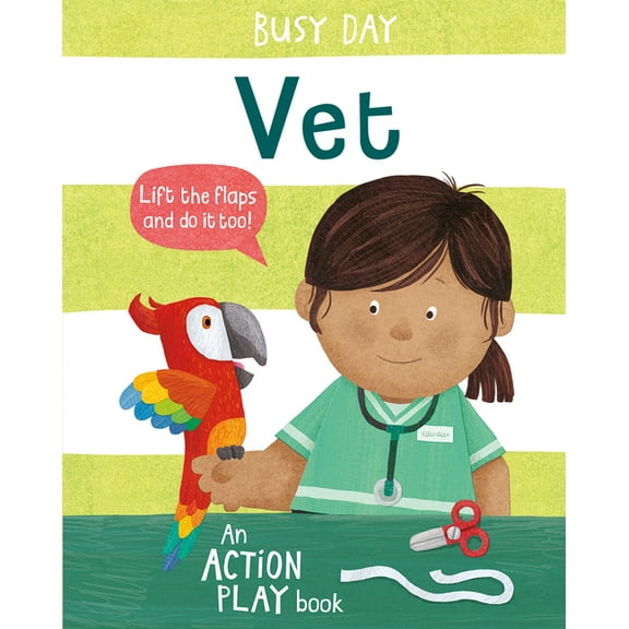 Busy Day Vet, (Board Book)