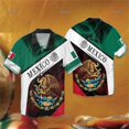 thumbnail image 3 of Camisas para hombre, fiesta mexicana, camisetas creativas con estampado 3D, nuevas camisas hawaianas casuales holgadas sin bolsillos de manga corta de alta calidad, 3 of 5