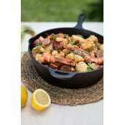 Camp Chef Six Piece Cast Iron Set, CBOX6 Pots, Skillet, Lids, and Trivet