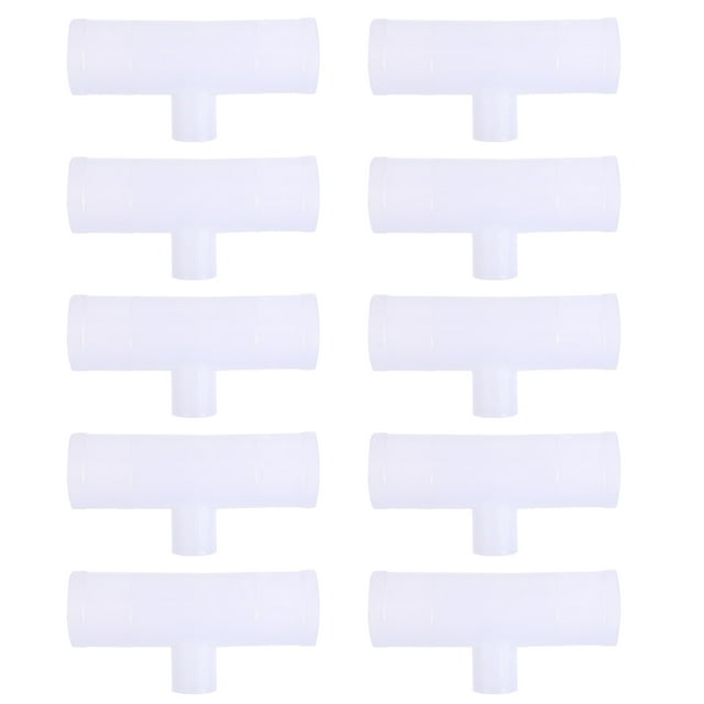 30pcs Chicken Waterer Tee Fittings Fully Automatic Poultry Waterers Fittings
