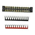 thumbnail image 5 of 12 Positions Electric Barrier Black Covered Strip Terminal Block Dual Raw Screw Smile Home, 5 of 9