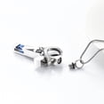 thumbnail image 5 of Unisex Cross Cremation Pendant Small Urns For Ashes Keepsake Urn Necklace, 5 of 6