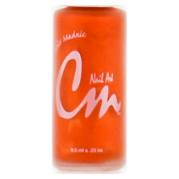 Esmalte de uñas CM Nail Art Color Madnic Diseño Naranja