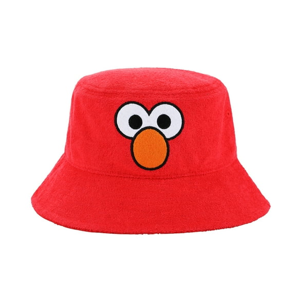 Sesame Street Elmo Big Face Red Bucket Hat