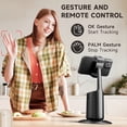 thumbnail image 4 of PINHEN Auto Face Tracking Tripod, 360° Rotation Auto Tracking Phone Holder, No App, Phone Camera Mount with Remote and Gesture Control, Rechargeable Smart Shooting Holder for Video Recording, Tiktok, 4 of 8