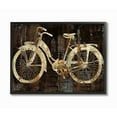 thumbnail image 3 of The Stupell Home Decor Collection Black Tan and Blue Distressed Bicycle Silhouette Framed Giclee Texturized Art, 11 x 1.5 x 14, 3 of 5