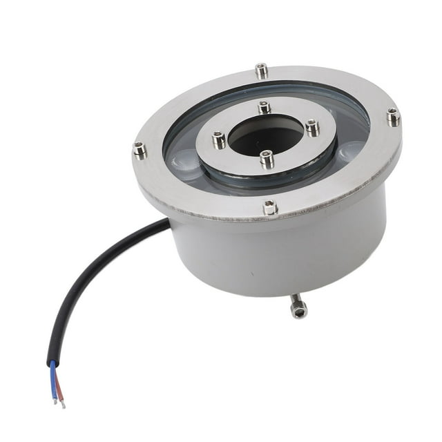 LED Fountain Light, High Brightness LED Lighting Underwater Landscape Spotlight Stability Stainless Steel Submersible Fountain Light for Garden Pond Pool