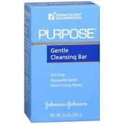 5 Pack Purpose Gentle Cleansing Face Bar 3.6 oz