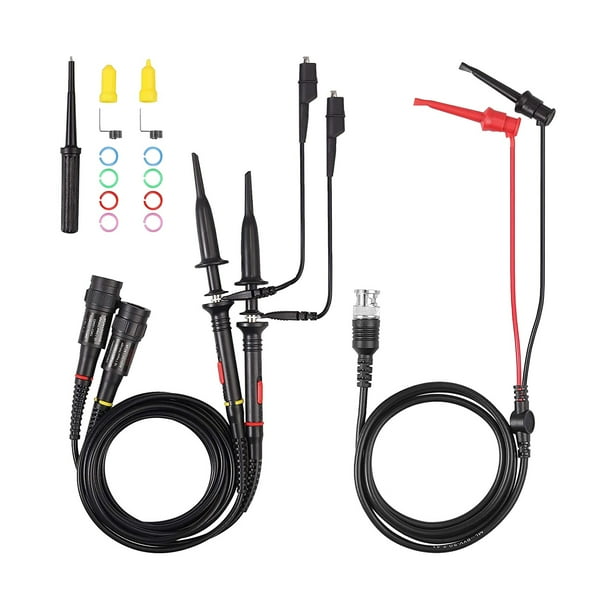 P2200 Oscilloscope Probe with Accessories Kit 200MHz Oscilloscope Clip