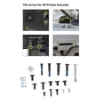 thumbnail image 3 of Kit de Componentes de Engranje de Tornillos de Enformora 3D, Kit de Fijación de Resorte de Tornillo de Enformora 3d Fácil de Instalar para x1 x1e P1P P1S, 3 of 7
