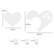 thumbnail image 2 of Acrílico Art Wall Stickers Dormitorio DIY Pegatinas decorativas para pared de fondo, 2 of 3