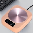 thumbnail image 4 of Coffee Cup Heating Cup Heating Coffee Tea Cocoa Milk Constant Temperature Aluminum Metal Panel And, 4 of 6