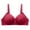 Red, variant on EOYWHK Bandaue Bras for WomenStrapless Bra Bra Without Rims Thin Breast Receiving Underwear Sagging Bra Underwear Comfy Bra