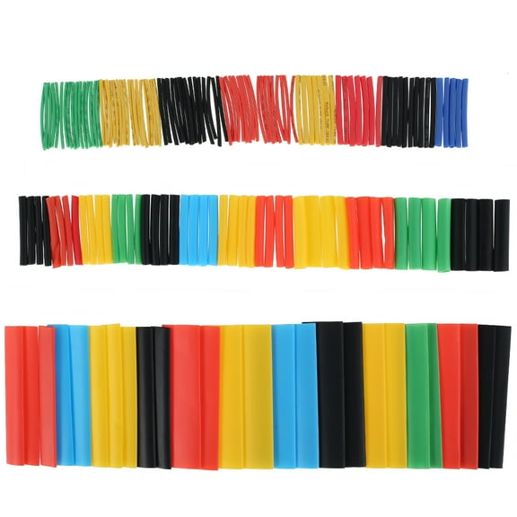 Eummy 2:1 Assorted Electrical Cable Heat Shrink Tubing Sleeve Wire Wrap Insulated Tube Various Sizes
