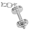 thumbnail image 2 of Dumbbells Fashionable Keyring Trendy Keychain Gifts Jewelry Sports Charms Backpack Handbag, 2 of 6