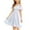 White, variant on Arshiner Dresses For Tweens Spring Casual Fashion Puff Sleeve Off Shoulder Solid Color Loose Knee Length Dress Lilac 10-11 Years