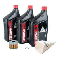 Tusk 4-Stroke Oil Change Kit Pro-Honda GN4 10W-40 For Honda TRX 300P FOURTRAX 1988-2000