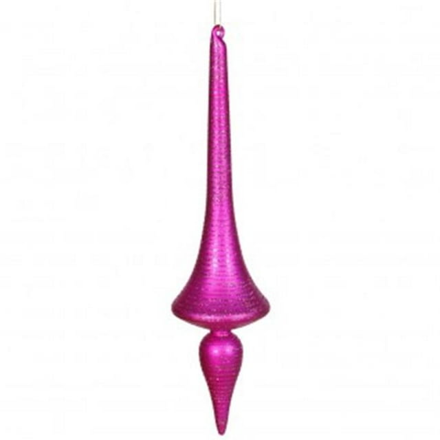 Vickerman M119209 Goutte d'Extrémité de Cerise à Paillettes Mates de 18 Po