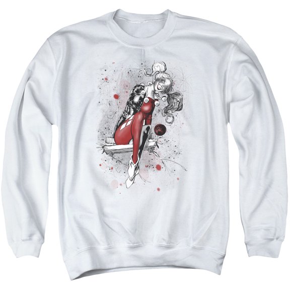 Jla - Harley Sketch - Crewneck Sweatshirt - Medium