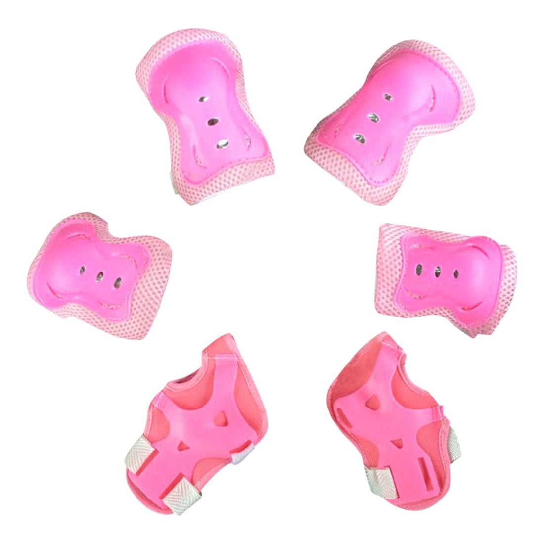 Elbow Wrist Knee Pads and Panda Helmet Sport Safety Protective Gear Guard for Children Skateboard Skating Cycling Riding... by