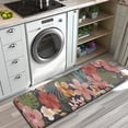 thumbnail image 3 of Pioneer Flower Floral Print Pattern Kitchen Rug Mat,Kitchen Runner Rugs Non Skid Washable,Decorative Kitchen Floor Mats for Kitchen,Sink,Laundry,17"x47.2", 3 of 7