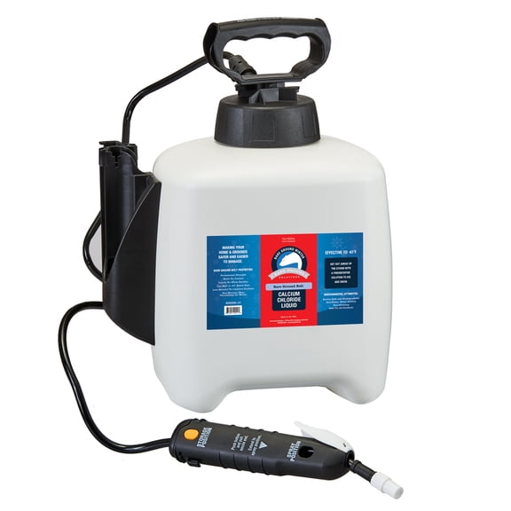 Bare Ground Bolt deluxe system w/ pump sprayer and 1 gallon of Bolt Calcium Chloride liquid deicer