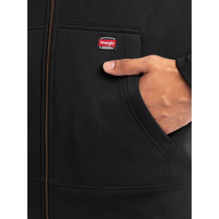 Wrangler Workwear Men's Full Zip Performance Fleece Hoodie photo 7