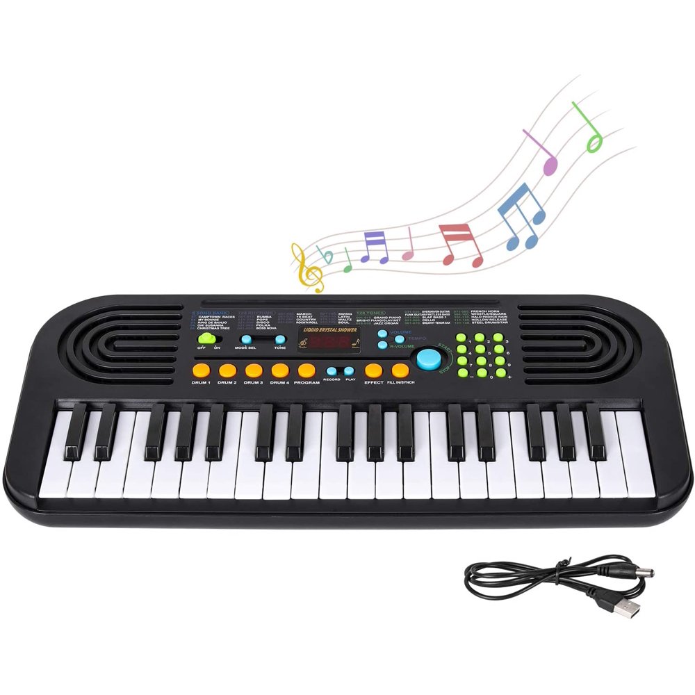 Keyboard Piano, 37 Keys Multifunction Digital Music Piano Keyboard