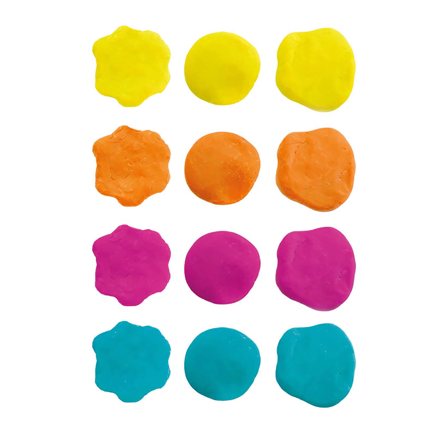 JOVI Plastilina Modeling Clay, Display Box of 30 Bars, Neon Colors