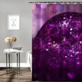 thumbnail image 2 of Fenyluxe Glitter Dots Anish Kapoor Pretty Shower Curtain Set with Hooks, 100% Polyester Fiber Bathroom Decor, Various Sizes Available 36x72, 2 of 7